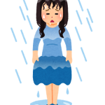 突然の大雨・・・