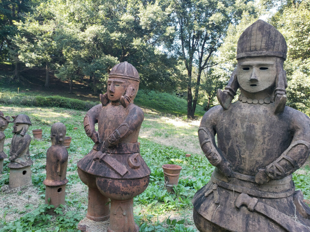 大室公園　埴輪