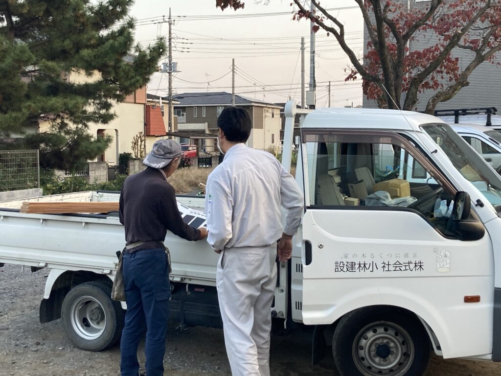 監督と職人さん