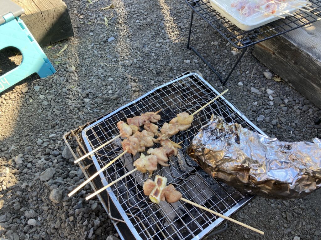 冬のたのしみはやっぱり焼き芋だね