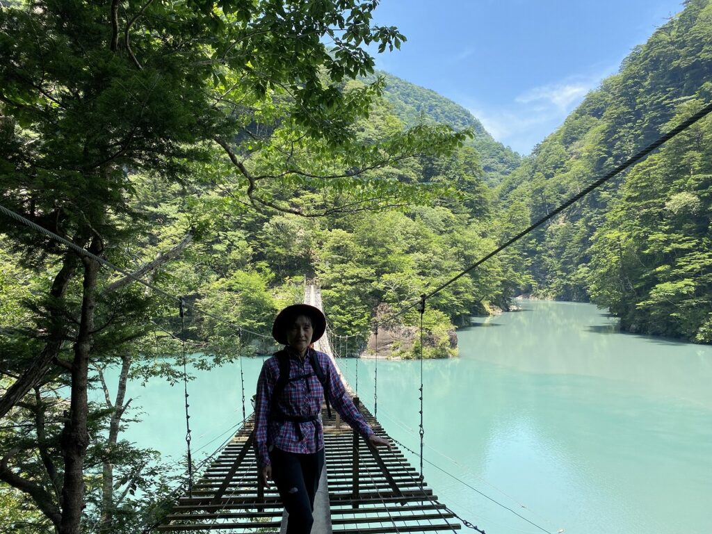 夢の吊り橋　寸又峡