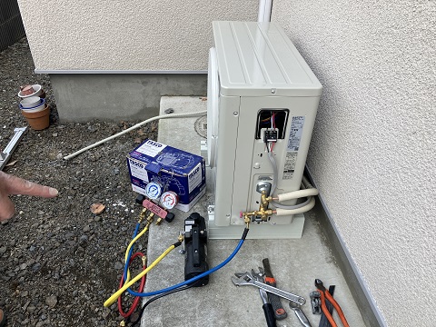 エアコン取付