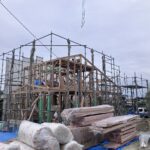 建て方作業が続きます！