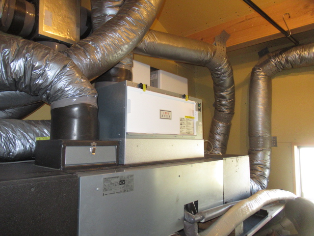 eフィルター取付