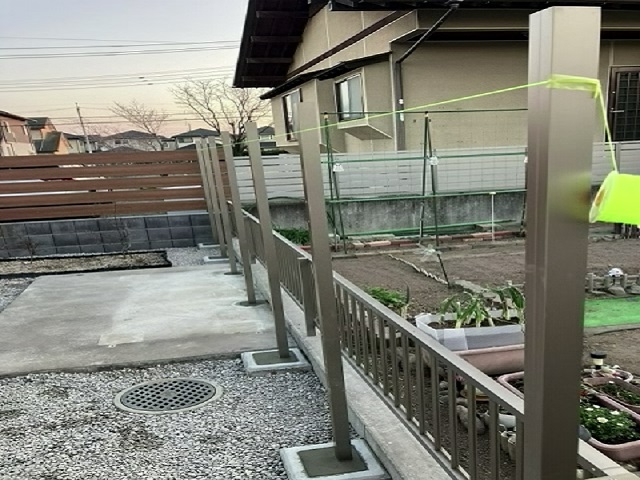 目隠しフェンス