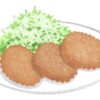 コロッケのイラスト