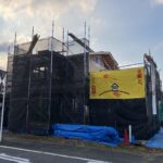 上棟しました。