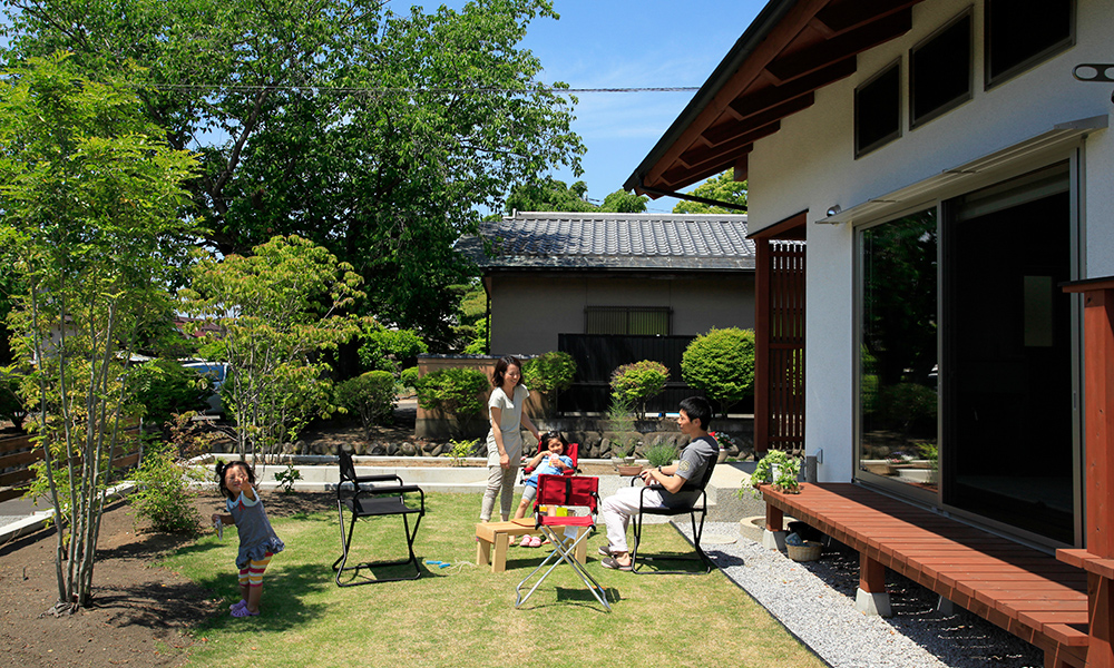高崎・前橋・本庄で庭のある暮らし、暮らしを楽しむ家のウチとソトをつなぐ緑