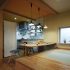 天板はオニグルミ、脚はサクラで造った造作のダイニングテーブルなら埼玉県本庄市の小林建設