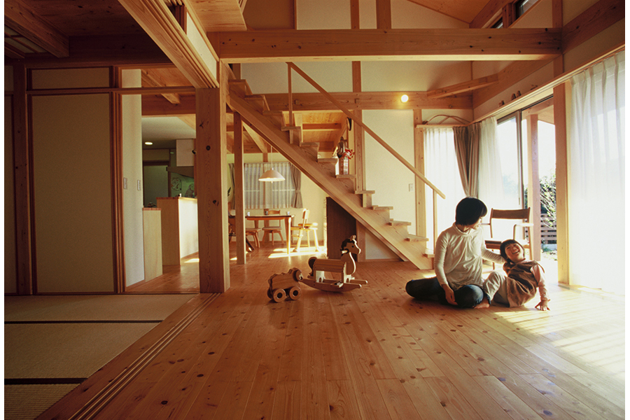 群馬県高崎市剣崎で自然素材を使ったおしゃれなデザイン住宅を建てるなら小林建設