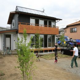 群馬県高崎市南大類の無垢材の注文住宅