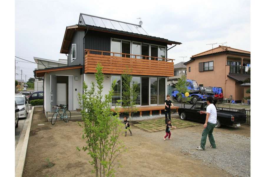 群馬県高崎市南大類の無垢材の注文住宅