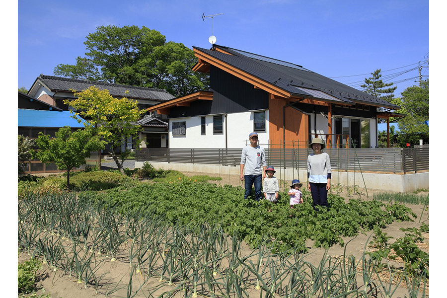 景観を活かしたデザイン性のある二階建の家を建てるなら埼玉県本庄市の小林建設