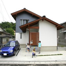 太田市の注文住宅の屋根