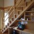 階段下のスペースを効率的に活用した家事スペースなら埼玉県本庄市の小林建設