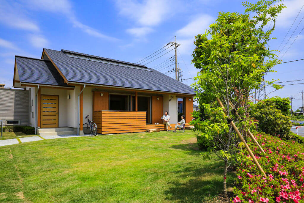 群馬県前橋市で自然素材の注文住宅・新築住宅の外観