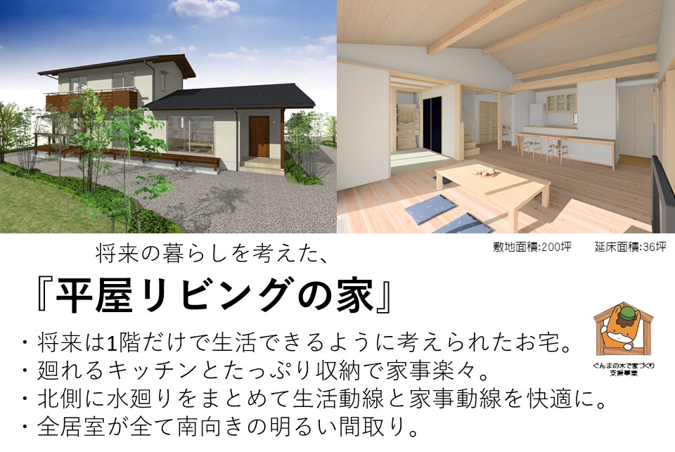 埼玉県熊谷市で自然素材を使った平屋のおしゃれな新築注文住宅を建てるなら小林建設