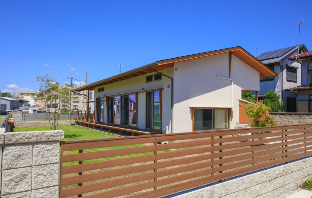 陽の栖小林建設が埼玉県熊谷市に建てた新築注文住宅の外観のイメージ写真