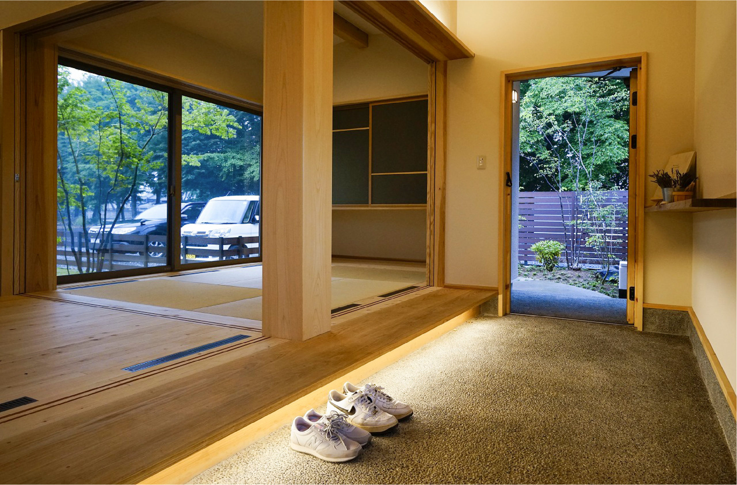埼玉県本庄市で玄関からそのまま上がれる和室なら小林建設