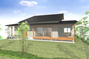 吹き抜けを中心に開放的に広がる住まいなら小林建設