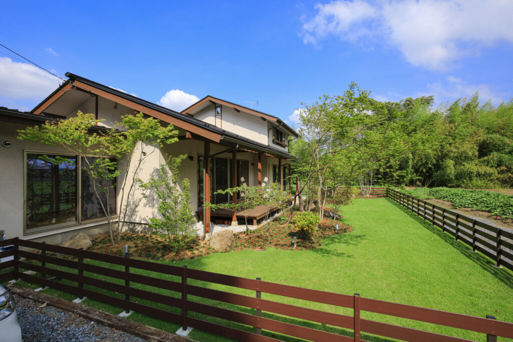 陽の栖小林建設が埼玉県深谷市に建てた新築注文住宅の完成見学会の外観イメージ写真