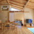 平屋リビングならではの天井が高い、開放的なリビングなら埼玉県本庄市の小林建設