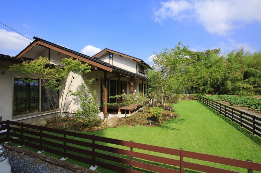 陽の栖小林建設が群馬県高崎市に建てた新築注文住宅の外観イメージ写真
