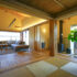 薪ストーブを中心に、玄関・リビング・和室とつながりのある空間がある家なら埼玉県本庄市の小林建設