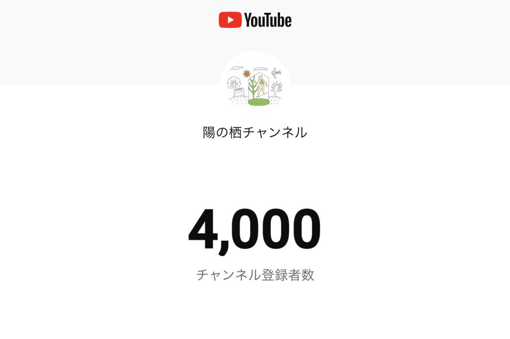 フォロワー4000人達成