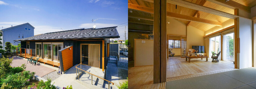 埼玉県坂戸市で建築した『南北に庭がある家』が第8回埼玉建築文化賞の優秀賞に選出されました。