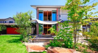 木の家「陽の栖」S-box+モデルハウス。新・本庄展示場の外観1