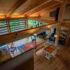 群馬県太田市で建てた、小屋裏から木組みの構造美を見渡せる木組みの平屋