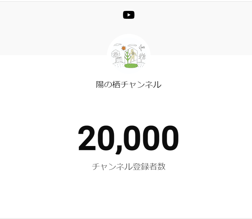 埼玉県本庄市にある小林建設のYouTubeチャンネル「陽の栖チャンネル」がチャンネル登録者数２万人を達成いたしました。