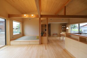 陽の栖小林建設が群馬県太田市に建てた新築注文住宅の内観写真