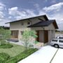陽の栖小林建設が埼玉県秩父市に建てる新築注文住宅の外観パース