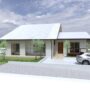 陽の栖小林建設が群馬県高崎市に建てる新築注文住宅の外観パース