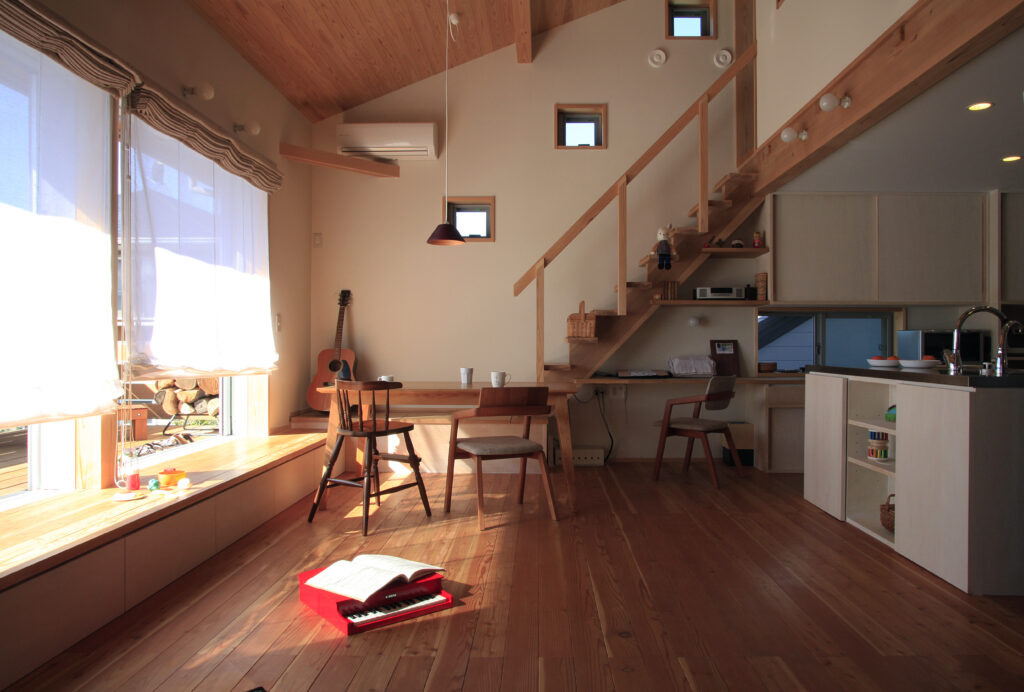 陽の栖小林建設が埼玉県深谷市に建てた新築注文住宅の内観イメージ写真