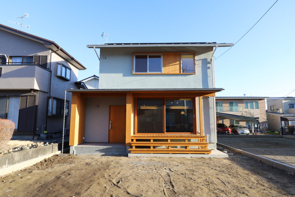 陽の栖小林建設が埼玉県深谷市に建てた新築注文住宅の完成写真｜外観
