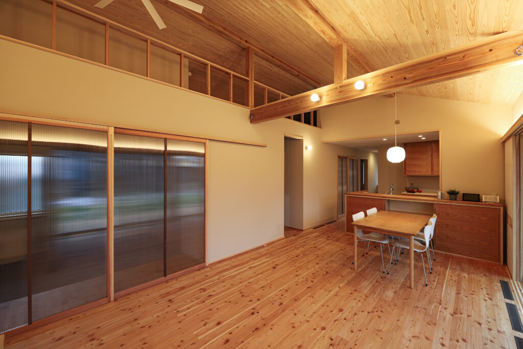 陽の栖小林建設が埼玉県行田市に建てた新築注文住宅の完成写真｜内観