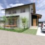 陽の栖小林建設が群馬県前橋市に建てる新築注文住宅の外観パース