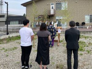 地鎮祭を行いました