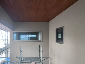 外壁が仕上がりました