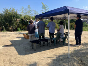 地鎮祭を行いました