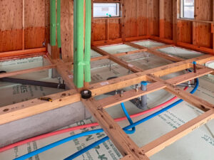 給排水の工事を行いました