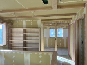 木工事が完了しました