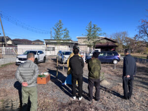 地鎮祭を行いました