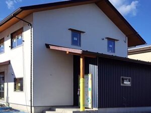 足場の解体作業が完了しました